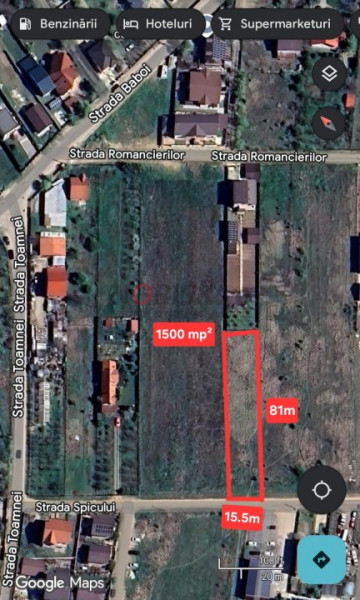 Terenuri Domnesti - 500mp -> 4 Ha