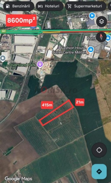 Terenuri Domnesti - 500mp -> 4 Ha