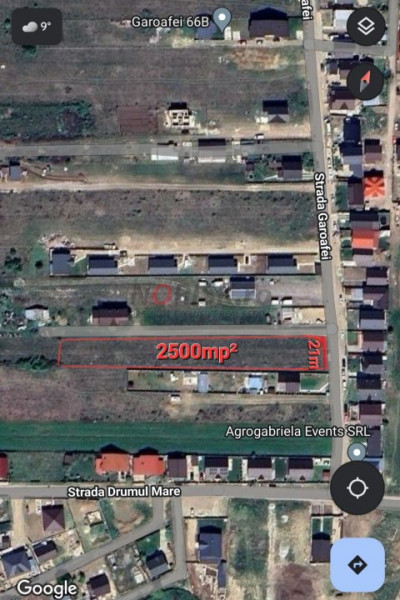 Terenuri Clinceni - 2.500mp -> 15 Ha