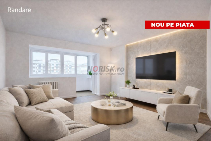 3 CAMERE Premium I 75 MP I TITULESCU I RENOVAT I Design Modern I 0% Comision