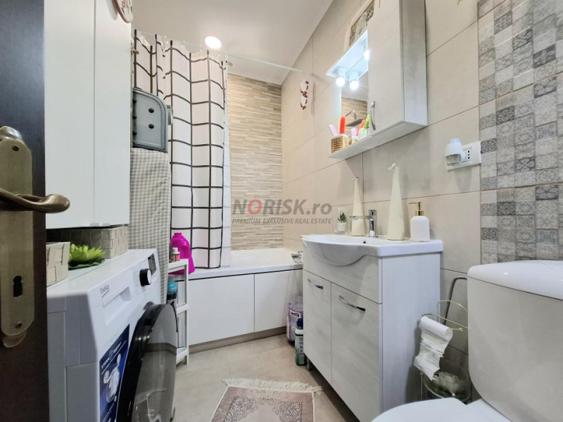 3 camere LUX | 2 băi | 87 MP | Mobilat Utilat | Curte | Centrala