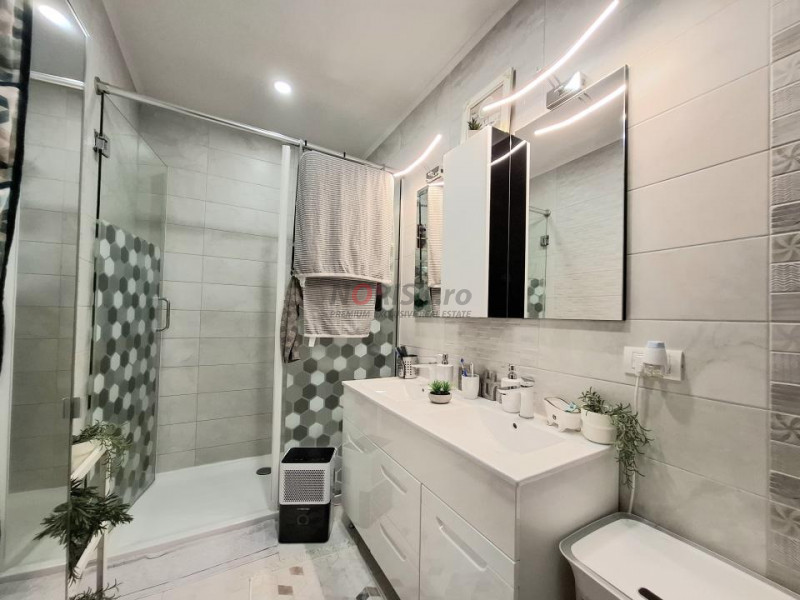 3 camere LUX | 2 băi | 87 MP | Mobilat Utilat | Curte | Centrala