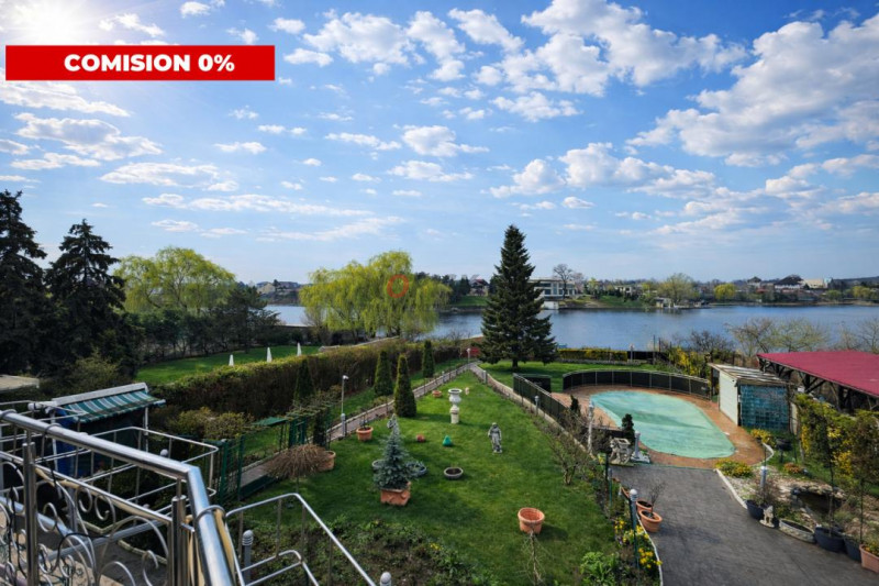 Refugiu exclusivist pe malul lacului Snagov – proprietate rară