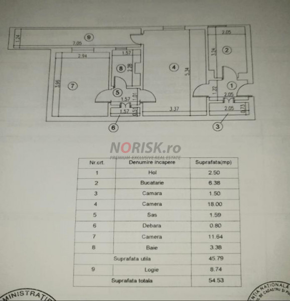 2 Camere Tineretului | Mobilat & Utilat | 55MP | Metrou | Parc