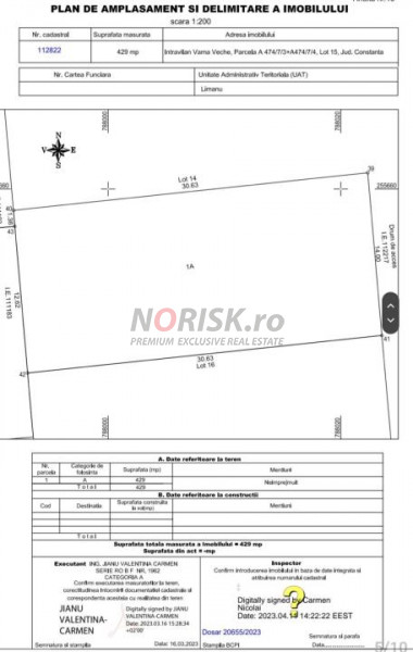 Teren Vama Veche | 2200Mp | Lângă Plajă | Intravilan | Investiție 