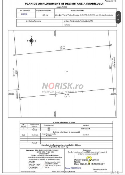 Teren Vama Veche | 2200Mp | Lângă Plajă | Intravilan | Investiție 