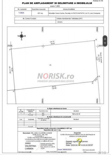 Teren Vama Veche | 2200Mp | Lângă Plajă | Intravilan | Investiție 