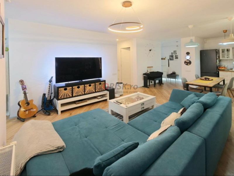 3 Camere | 77 MP | Pipera | Parcare | 4City North | Centrală | Mobilat 