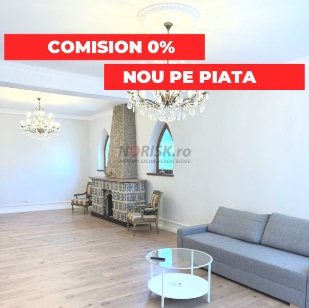 Apartament Interbelic de Colecție | 121 mp | Șemineu | Etaj 1 | Foișorul de Foc