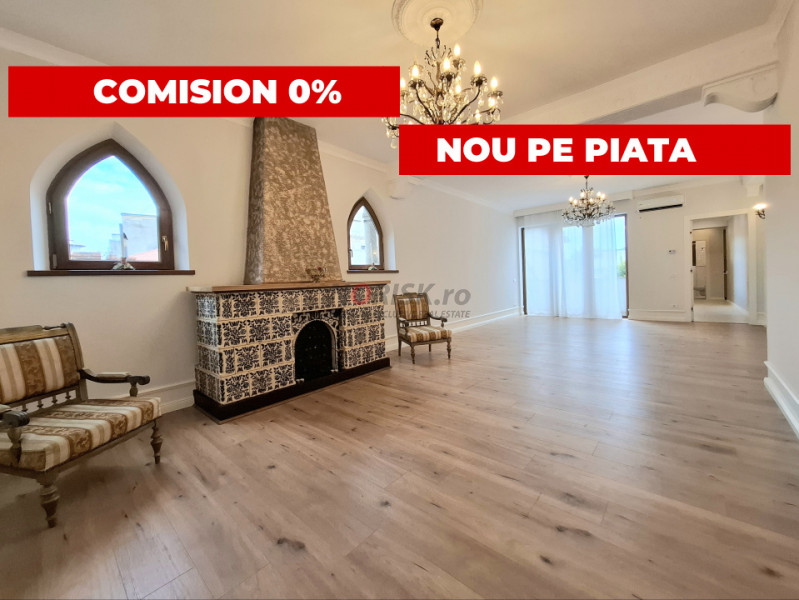 Apartament Interbelic de Colecție | 121 mp | Șemineu | Etaj 1 | Foișorul de Foc