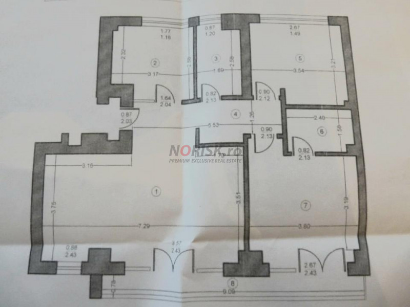 3 Camere Premium | Kiseleff | 88MP | Parcare | Centrală | Mobilat & Utilat