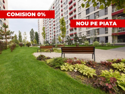 0% COMISION 21 Residence: 2 camere MOBILAT, liniște și vedere spre interior