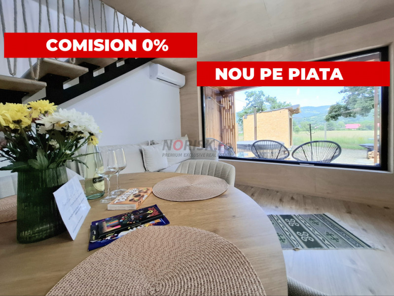 Cabană Boutique Premium | Tarcău | 1000MP Teren | Ciubăr | Foișor 