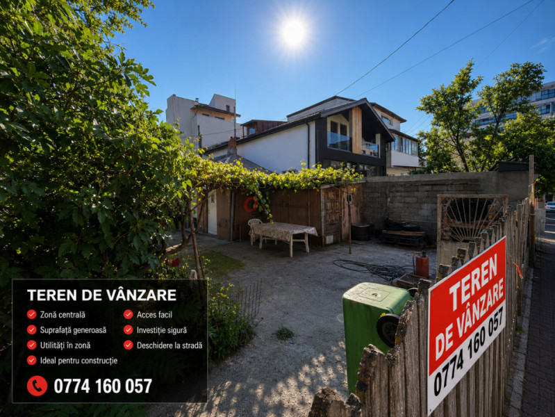 Teren VITAN| 206 mp |Deschidere 10 m| UTR M2 | Oportunitate investiție