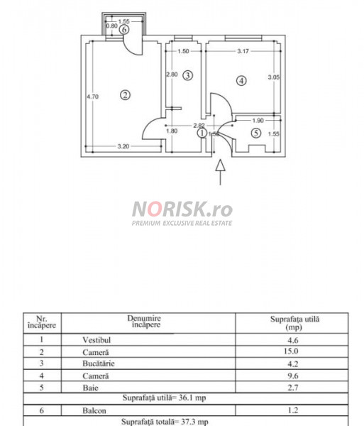 2 Camere Decomandat | Mobilat | Parcare | Titan | Etaj 4/10
