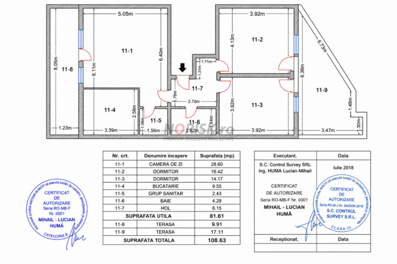 Ap 3 Camere Premium | 81 mp | 2 Terase | 2 Parcări | Salajan | Titan