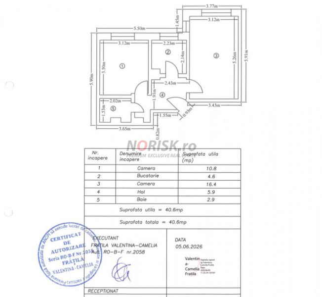 2 Camere Decomandat | Metrou Nicolae Grigorescu | Reabilitat