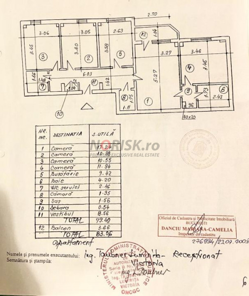 4 CAMERE I TINERETULUI I BL. 1986 I 83 MP I METROU I CENTRALĂ PROPRIE