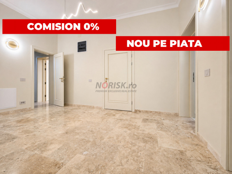 0% COMISION Mihai Eminescu: 4 CAMERE Interbelic RENOVAT premium, 120mp, Etaj 1 