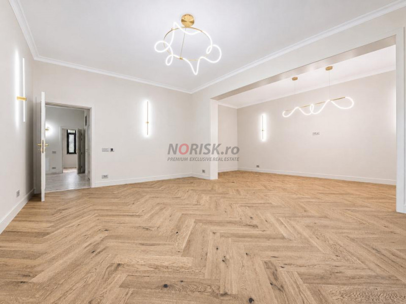 0% COMISION Mihai Eminescu: 4 CAMERE Interbelic RENOVAT premium, 120mp, Etaj 1 