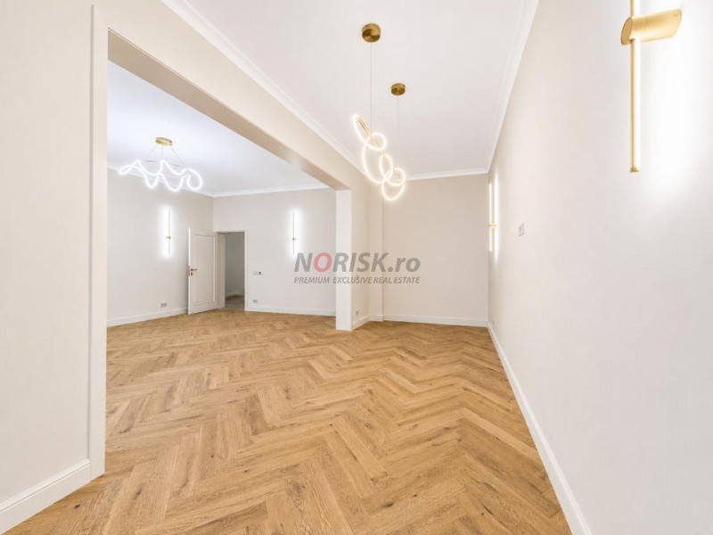 0% COMISION Mihai Eminescu: 4 CAMERE Interbelic RENOVAT premium, 120mp, Etaj 1 