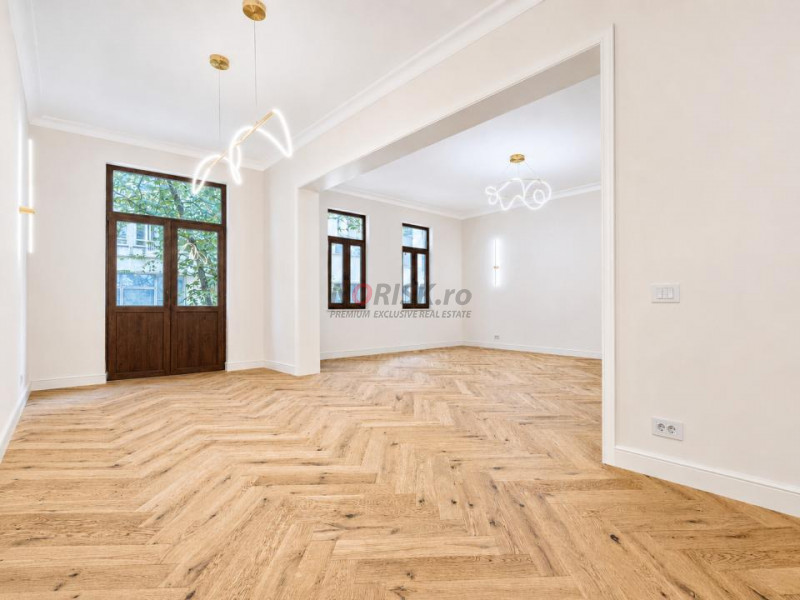 0% COMISION Mihai Eminescu: 4 CAMERE Interbelic RENOVAT premium, 120mp, Etaj 1 