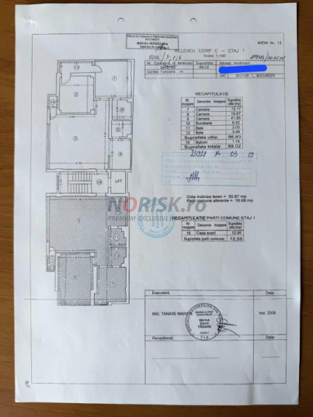 3 Camere | Kiseleff | 88MP | Parcare | Mobilat&Utilat | Premium 