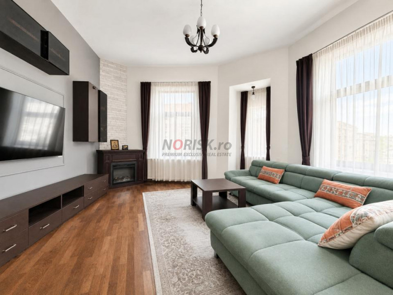 0% RAR în Grădina Icoanei: ETAJ întreg, scară proprie,vedere parc 4 Camere 140mp