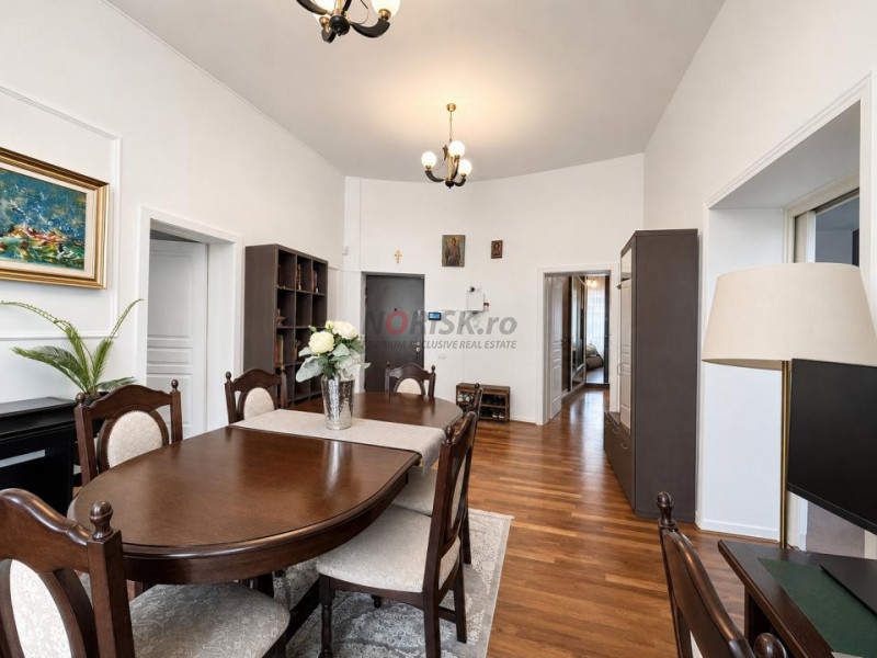 0% RAR în Grădina Icoanei: ETAJ întreg, scară proprie,vedere parc 4 Camere 140mp