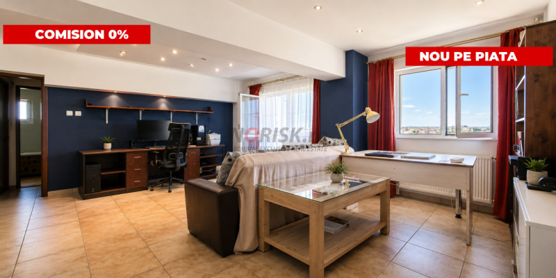 13 Septembrie | 3 Camere modificat în 2 | 72 MP | Bloc 1991, anvelopat | 2 băi 