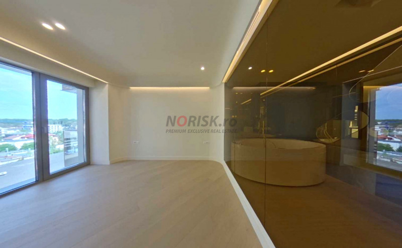 Penthouse de lux, nemobilat | Terasă privată 64 mp | Cortina 126 – Pipera