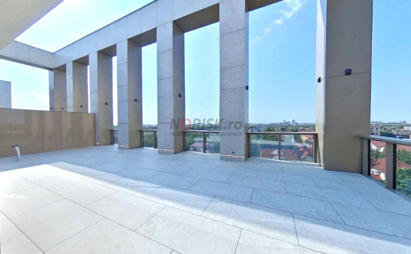 Penthouse de lux, nemobilat | Terasă privată 64 mp | Cortina 126 – Pipera