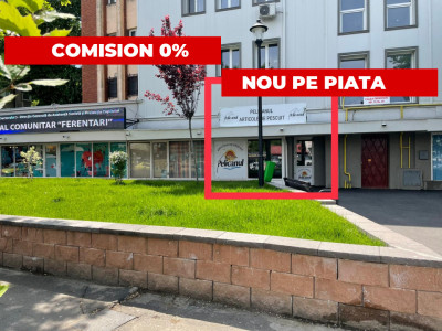 SPATIU Comercial Stradal 62 mp, chiriaș activ, venit garantat contractual