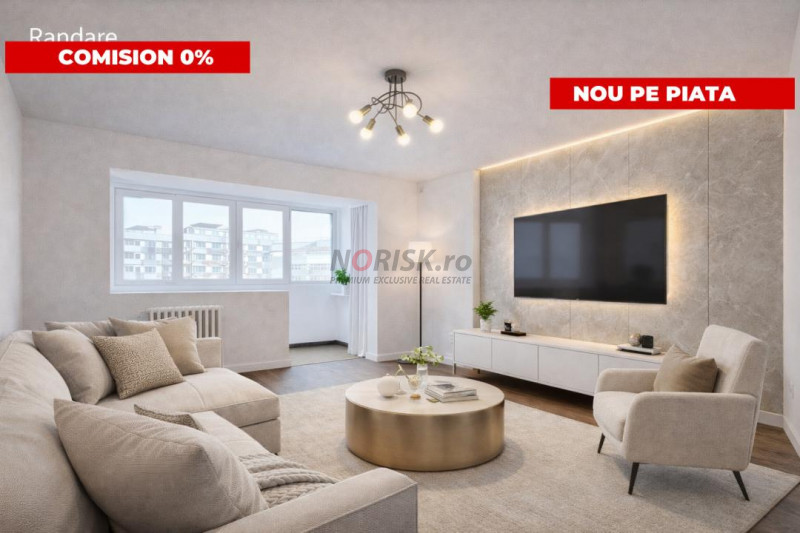 3 CAMERE Premium I 75 MP I TITULESCU I RENOVAT I Design Modern I 0% Comision