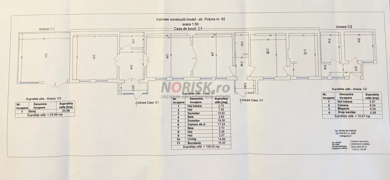 Casă 5 Camere | 131MP | POLONĂ | Teren 424MP | Centrală | Parcare 