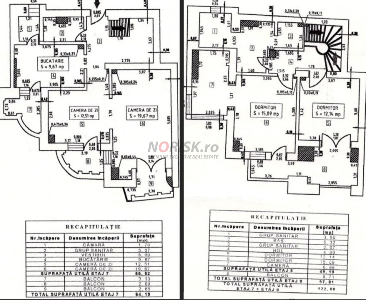 Duplex 3 Camere | 122 mp | Unirii | Centrală | Saună | Terasă
