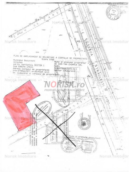Teren 1412 MP  - Straulesti, sector 1, Bucuresti