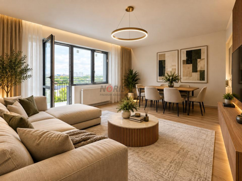 3 Camere | 93 mp | 2 băi | Centrală | Bloc 2024 | Aleea Argeșana