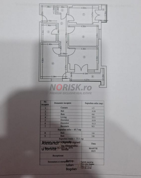 3 CAMERE DECOMANDAT | 2 BALCOANE | PARCARE INCLUSĂ