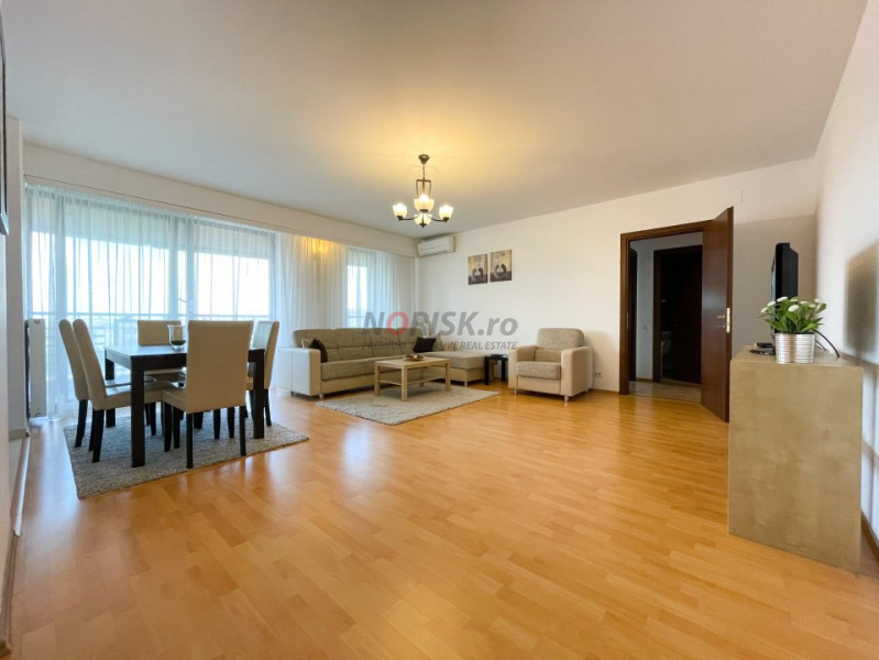 Apartament 3 Camere 120mp Mobilat Utilat + 2 Locuri de P langa lift Central Park