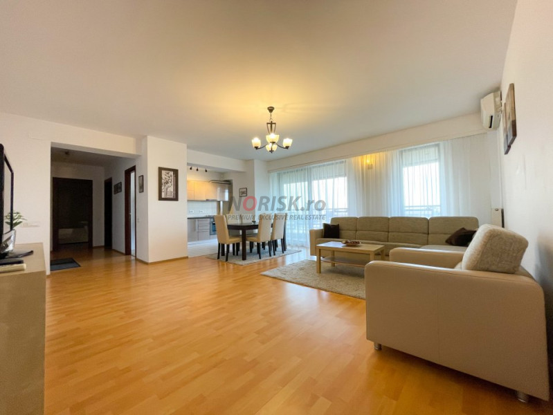 Apartament 3 Camere 120mp Mobilat Utilat + 2 Locuri de P langa lift Central Park