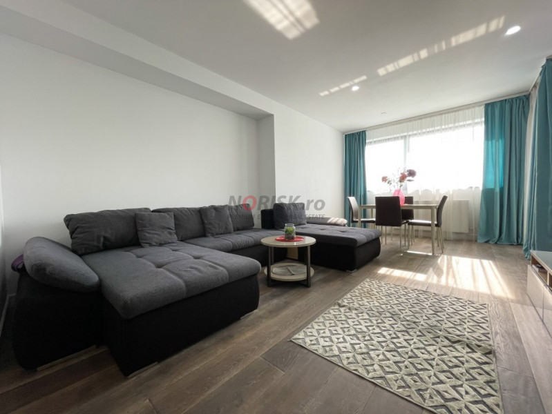 Apartament 2 Camere MOBILAT 58mp + Parcare Subteran CORTINA Residence