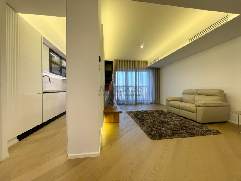 NOU Apartament 2 Camere LUX CORTINA Academy Mobilat si Utilat 70m Vedere Oras