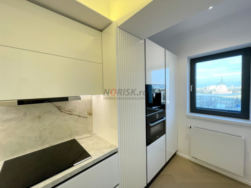 NOU Apartament 2 Camere LUX CORTINA Academy Mobilat si Utilat 70m Vedere Oras