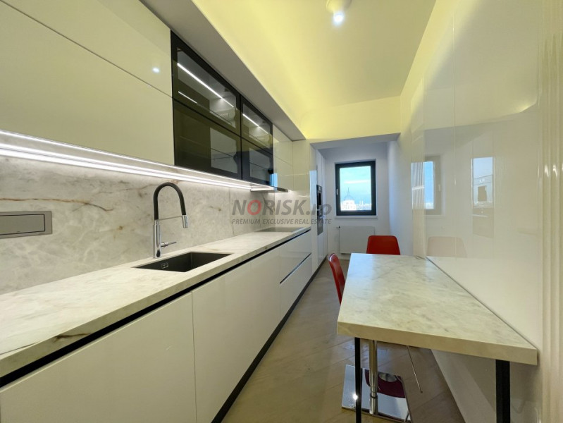 NOU Apartament 2 Camere LUX CORTINA Academy Mobilat si Utilat 70m Vedere Oras