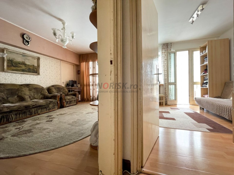 Apartament 3 Camere ULTRACENTRAL 62mp 5m Metrou Bloc CONSOLIDAT