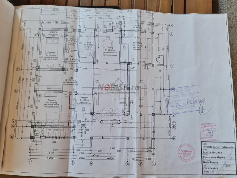 Vila Stil Conac 1000mp - Domnesti