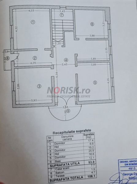 VILA SPATIOASA - 9 CAMERE - ZONA LINISTITA - VOLUNTARI