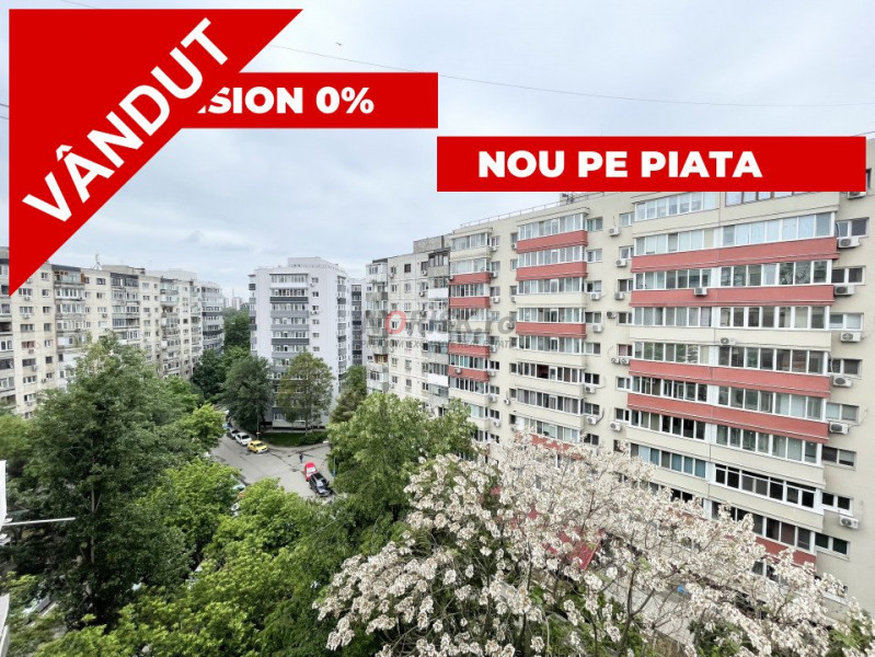 GARSONIERĂ LUMINOASĂ I INIMA TINERETULUI I BL. 1982 I COMISION 0% ! 33MP I