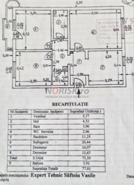 3 CAMERE I UNIRII - NERVA TRAIAN I 77 MP I CENTRALA PROPRIE I PARCARE !